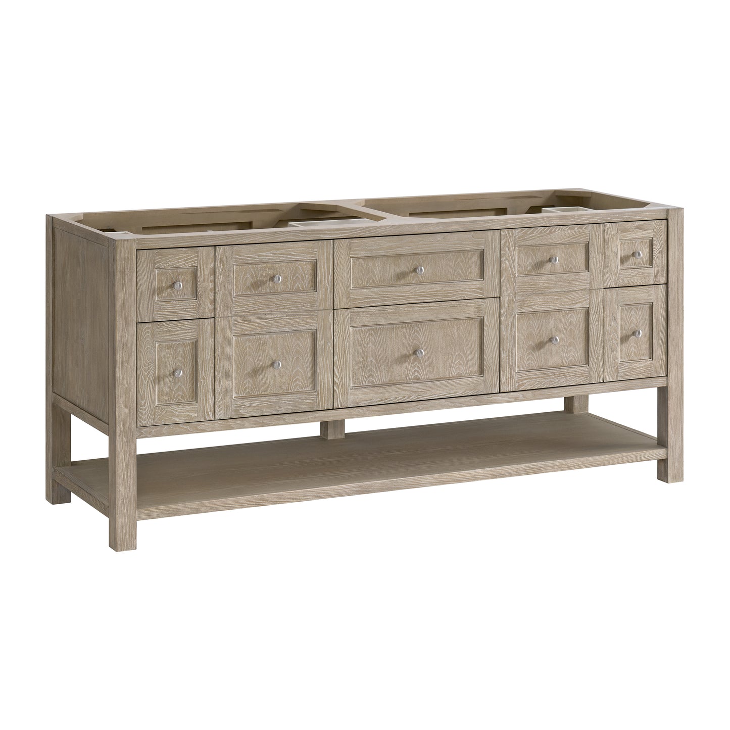 James Martin Breckenridge 72" Double Vanity w/ 3 CM Countertop