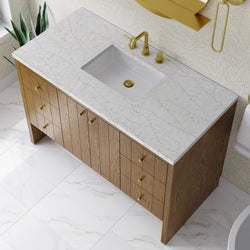 James Martin Hudson 48" Single Vanity with 3 CM Countertop