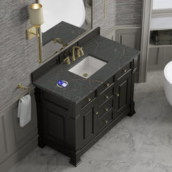 James Martin Brookfield 48" Single Vanity with 3 CM Countertop & FreePower Wireless Charger
