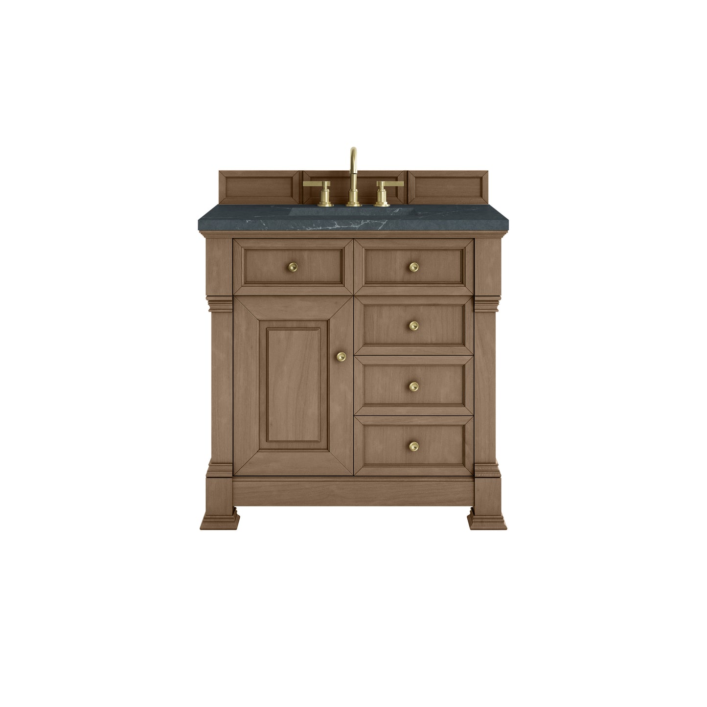 James Martin Brookfield 36" Single Vanity with 3 CM Countertop - Luxe Bathroom Vanities