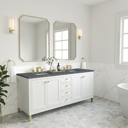 James Martin Chicago 72" Double Vanity with 3 CM Countertop