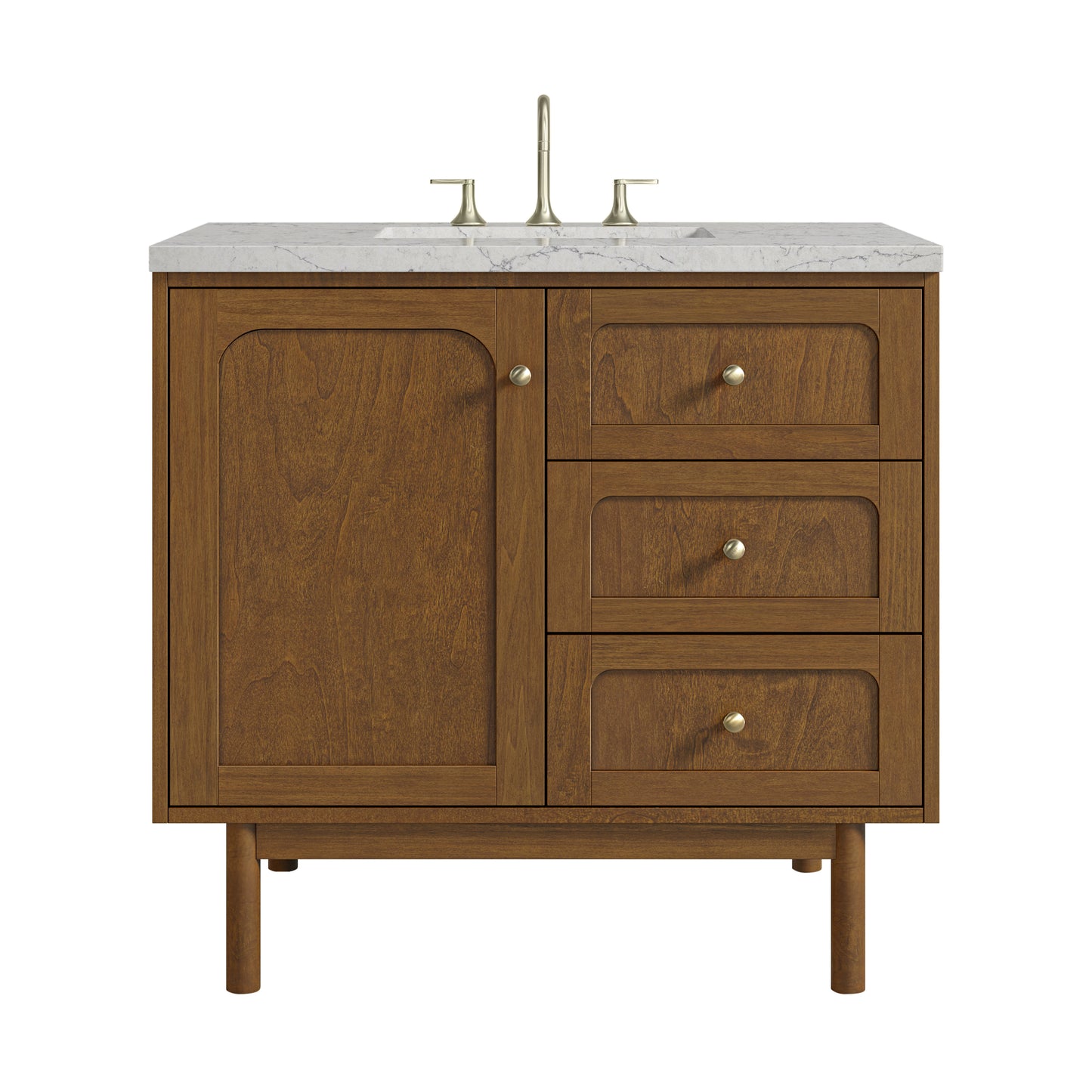 James Martin Laurent 36" Single Vanity with 3 CM Countertop