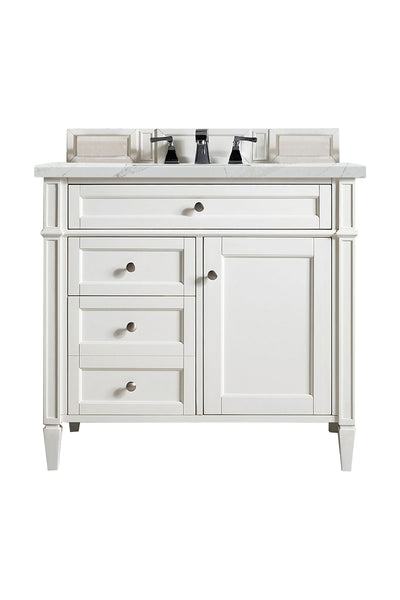 James Martin Brittany 36" Single Vanity with 3 Countertop