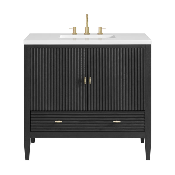 James Martin Myrrin 36" Single Vanity with 3 CM Countertop