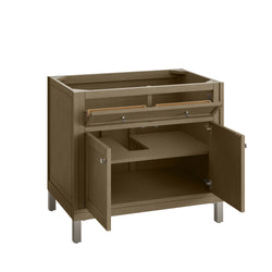 James Martin Chicago 36" Single Vanity with 3 CM Countertop