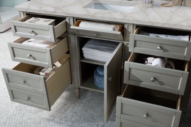 James Martin Brittany 60" Single Vanity with 3 CM Countertop