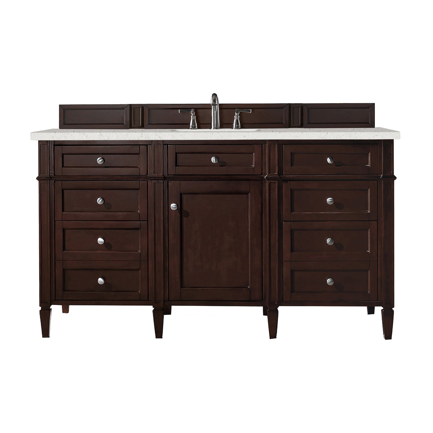 James Martin Brittany 60" Single Vanity with 3 CM Countertop