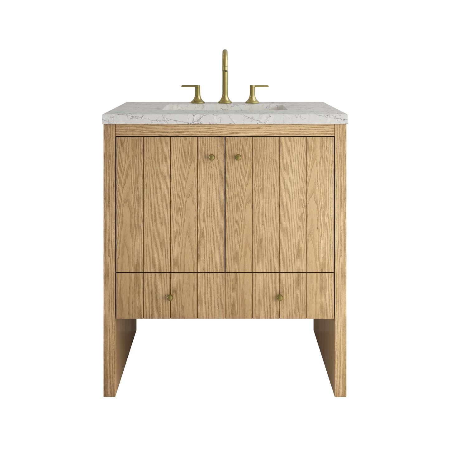 James Martin Hudson 30" Single Vanity with 3 CM Countertop