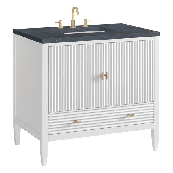 James Martin Myrrin 36" Single Vanity with 3 CM Countertop