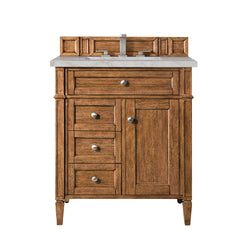 James Martin Brittany 30" Single Vanity with 3 CM Countertop