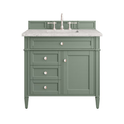 James Martin Brittany 36" Single Vanity with 3 Countertop
