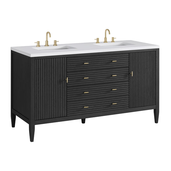 James Martin Myrrin 60" Double Vanity with 3 CM Countertop