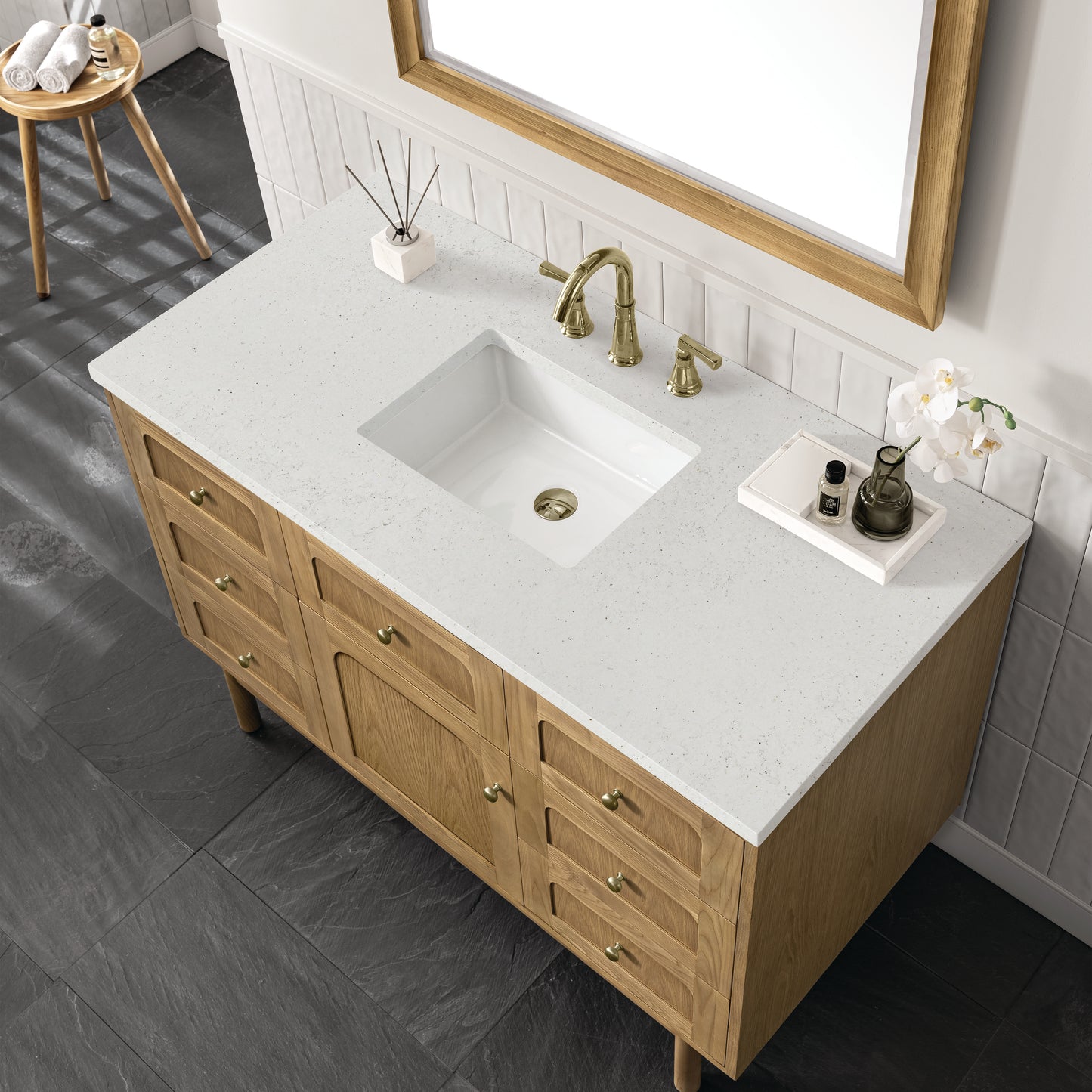 James Martin Laurent 48" Single Vanity with 3 CM Countertop