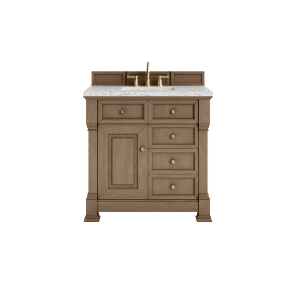 James Martin Brookfield 36" Single Vanity with 3 CM Countertop - Luxe Bathroom Vanities