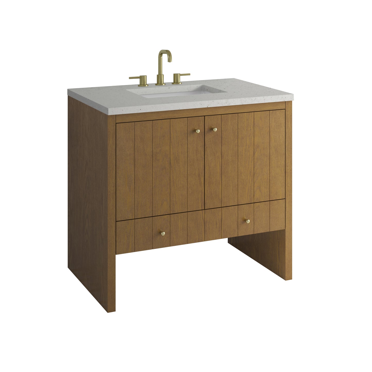 James Martin Hudson 36" Single Vanity with 3 CM Countertop