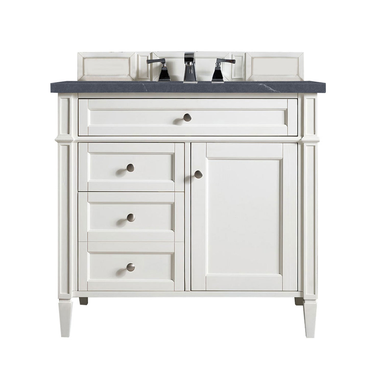 James Martin Brittany 36" Single Vanity with 3 Countertop