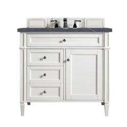 James Martin Brittany 36" Single Vanity with 3 Countertop