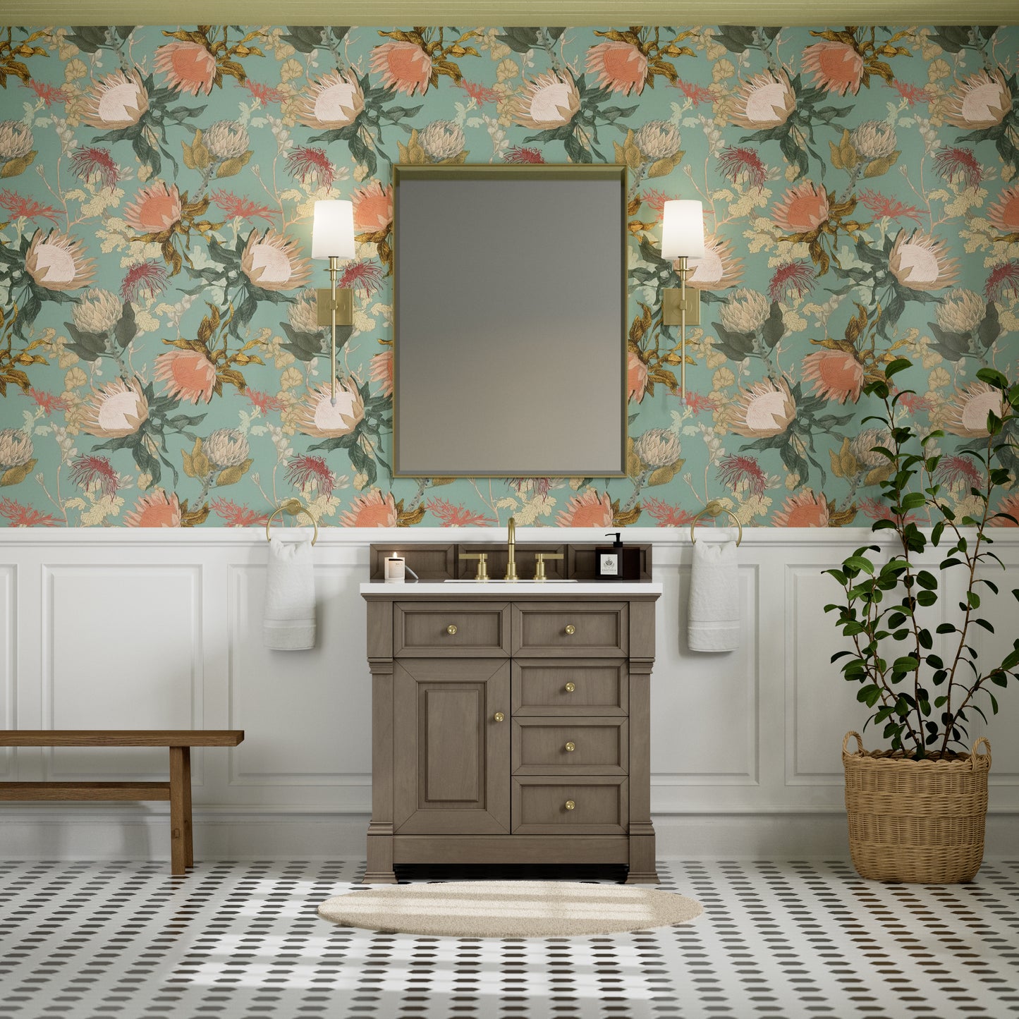 James Martin Brookfield 36" Single Vanity with 3 CM Countertop - Luxe Bathroom Vanities