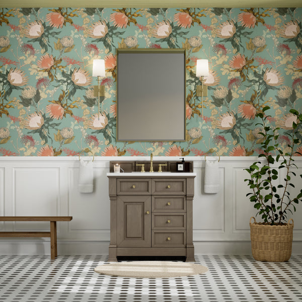 James Martin Brookfield 36" Single Vanity with 3 CM Countertop - Luxe Bathroom Vanities
