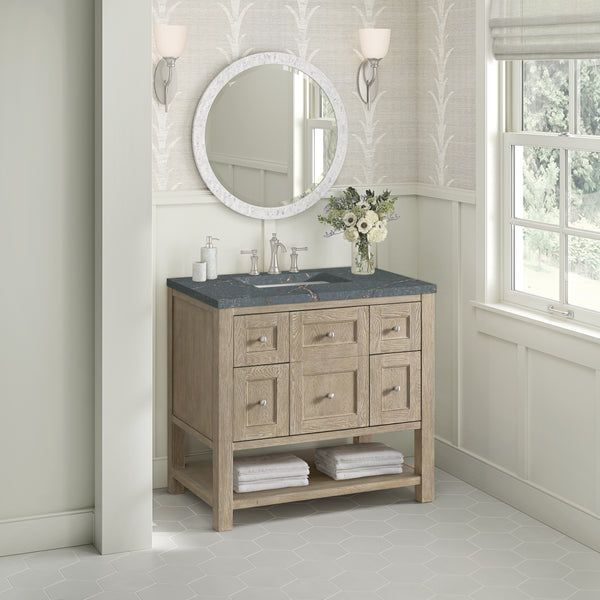 James Martin Breckenridge 36" Single Vanity w/ 3CM Countertop