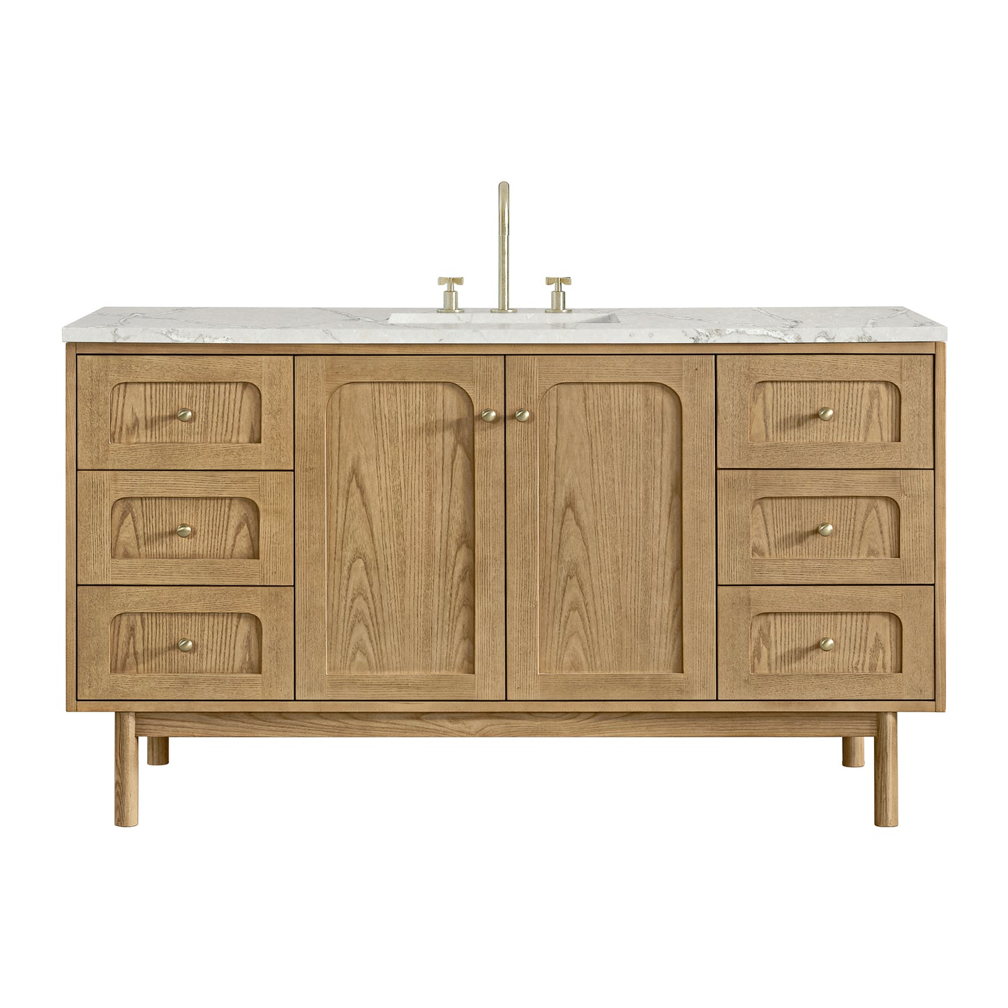 James Martin Laurent 60" Single Vanity with 3 CM Countertop