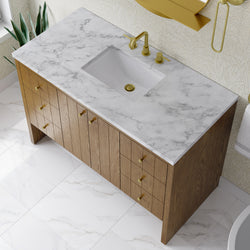 James Martin Hudson 48" Single Vanity with 3 CM Countertop