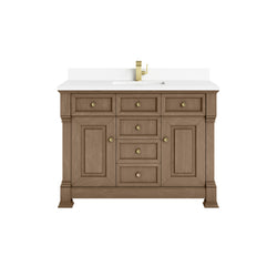 James Martin Brookfield 48" Single Vanity with 3 CM Countertop - Luxe Bathroom Vanities