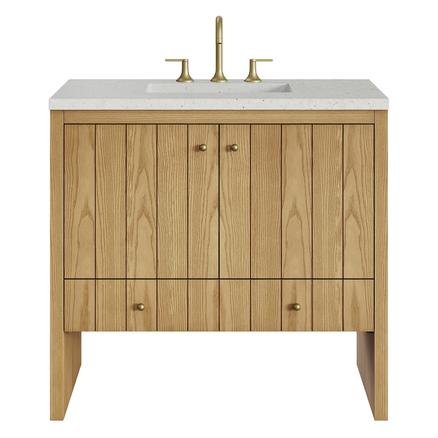 James Martin Hudson 36" Single Vanity with 3 CM Countertop