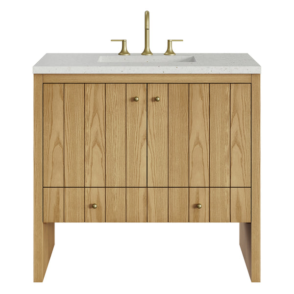 James Martin Hudson 36" Single Vanity with 3 CM Countertop