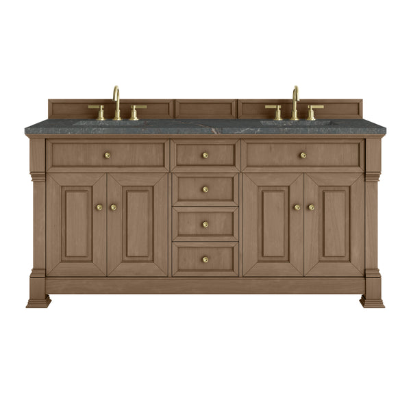 James Martin Brookfield 72" Double Vanity with 3 CM Countertop & FreePower Wireless Charger