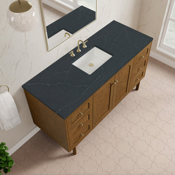 James Martin Laurent 60" Single Vanity with 3 CM Countertop