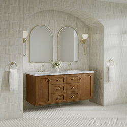 James Martin Laurent 60" Double Vanity with 3 CM Countertop