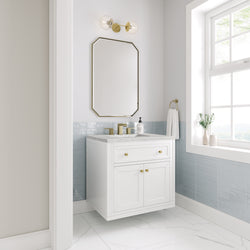 James Martin Chicago 30" Single Vanity with 3 CM Countertop