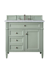 James Martin Brittany 36" Single Vanity with 3 Countertop