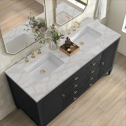 James Martin Myrrin 60" Double Vanity with 3 CM Countertop