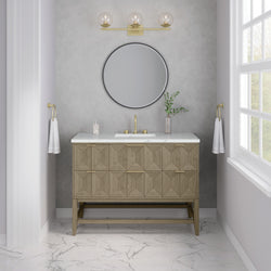 James Martin 48" Emmeline Single Vanity - Luxe Bathroom Vanities