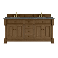 James Martin Brookfield 72" Double Vanity with 3 CM Countertop & FreePower Wireless Charger