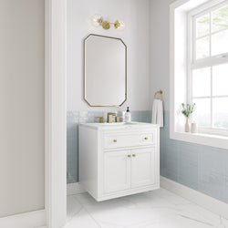 James Martin Chicago 30" Single Vanity with 3 CM Countertop