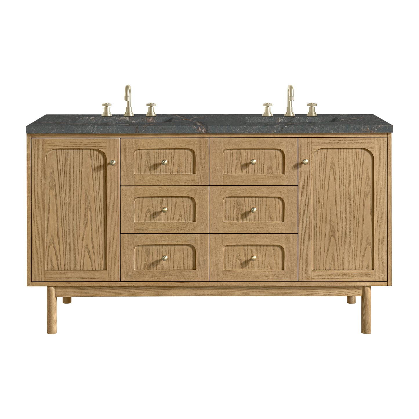 James Martin Laurent 60" Double Vanity with 3 CM Countertop
