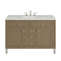 James Martin Chicago 48" Single Vanity with 3 CM Countertop