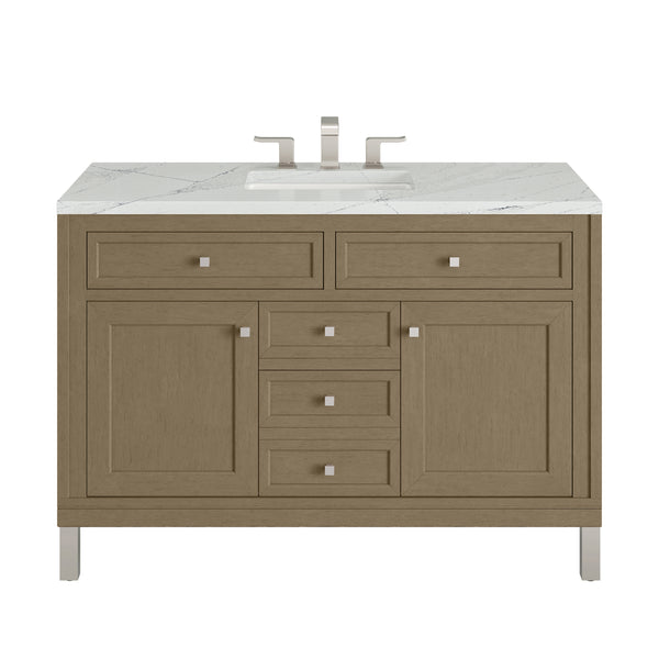 James Martin Chicago 48" Single Vanity with 3 CM Countertop