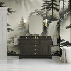 James Martin Brookfield 60" Single Vanity with 3CM Countertop & FreePower Wireless Charger