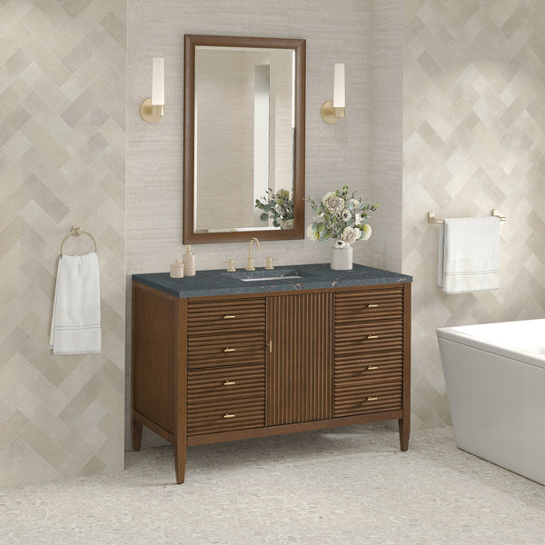 James Martin 48" Myrrin Vanity, W/ 3CM Top