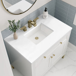 James Martin Chicago 36" Single Vanity with 3 CM Countertop
