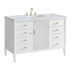 James Martin Myrrin 48" Single Vanity with 3 CM Countertop