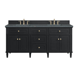 James Martin Lorelai 72" Double Vanity with 3 CM Countertop & FreePower Wireless Charger