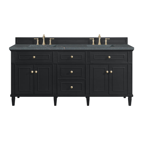 James Martin Lorelai 72" Double Vanity with 3 CM Countertop & FreePower Wireless Charger