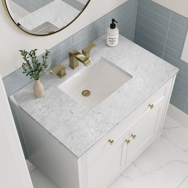 James Martin Chicago 36" Single Vanity with 3 CM Countertop