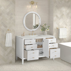 James Martin Myrrin 48" Single Vanity with 3 CM Countertop
