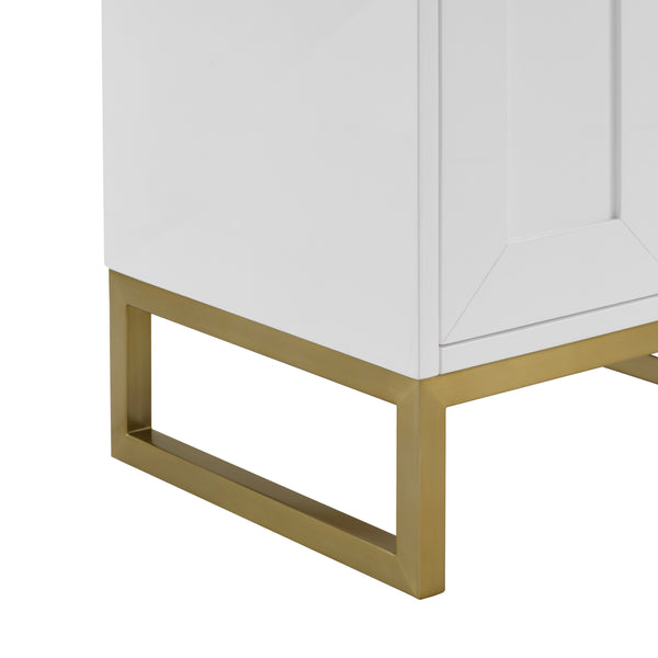 James Martin Chianti Single Cabinet with Metal Base
